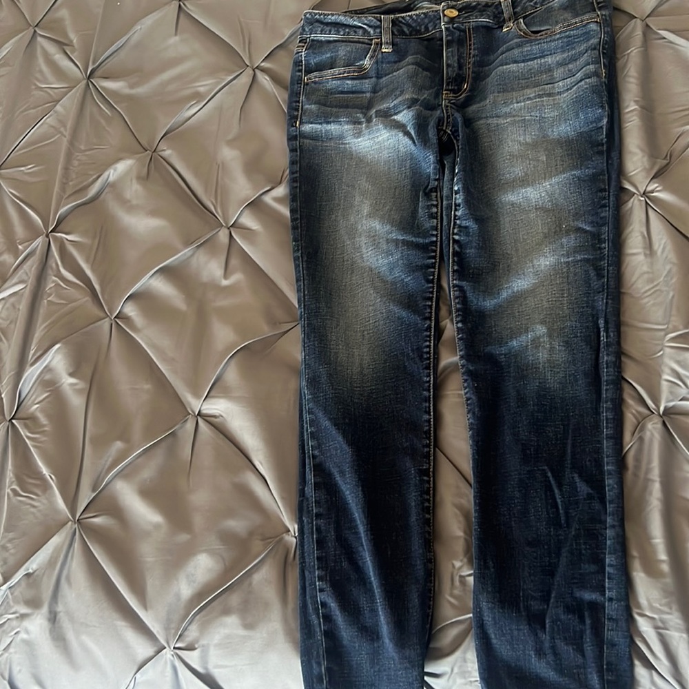 American eagle jeggings women’s size 14 blue